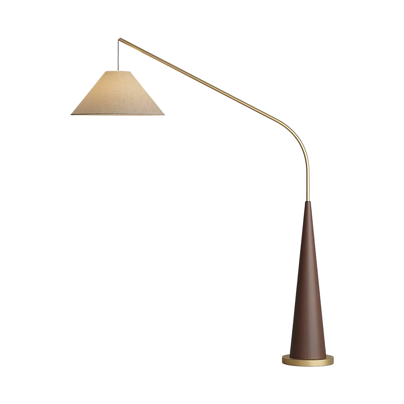 Charle's Wooden Arc Lamp 4