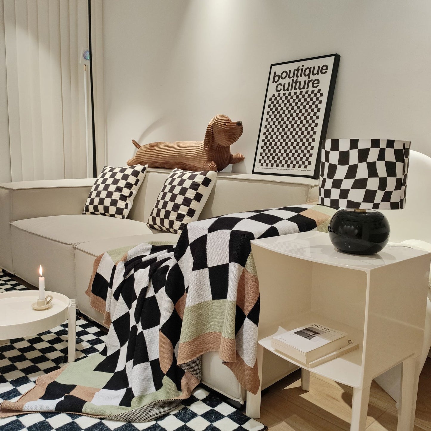 CubeAura - Elegant Geometric Table Lamp