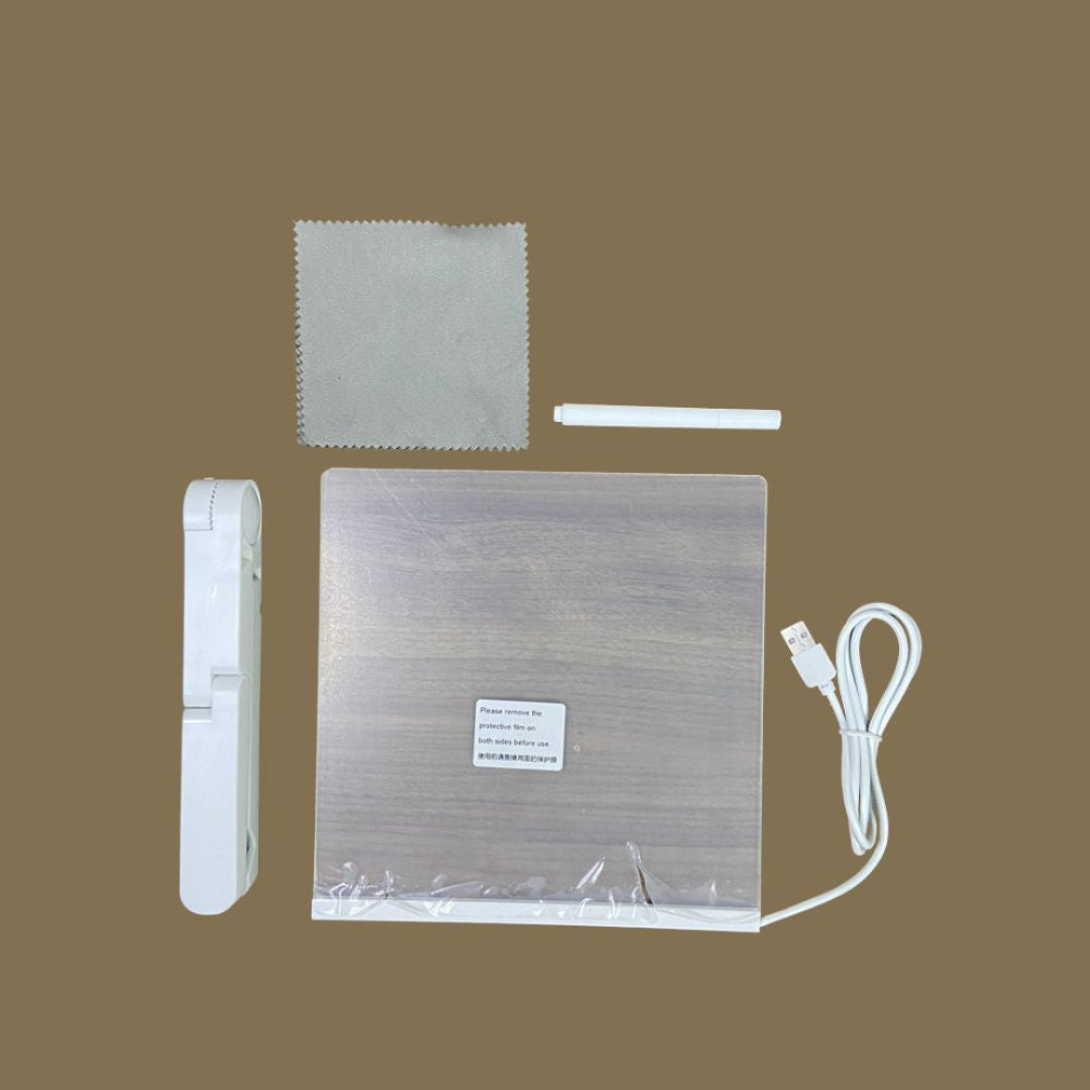 Christmas Ornament Kids LED Drawing Board Creative Art Toy 4