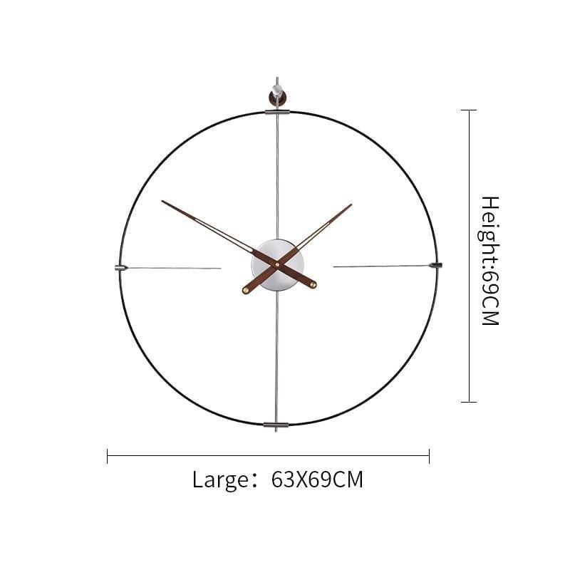 ChronoSphere | Modern Oversized Wall Clock Decor with Minimalist Design 5