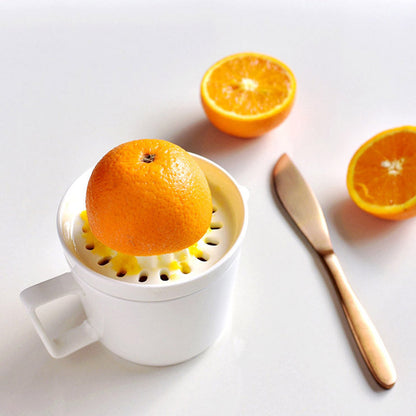 CitrusWave | Elegant Ceramic Hand Juicer for Fresh Lemon and Orange Juice 2