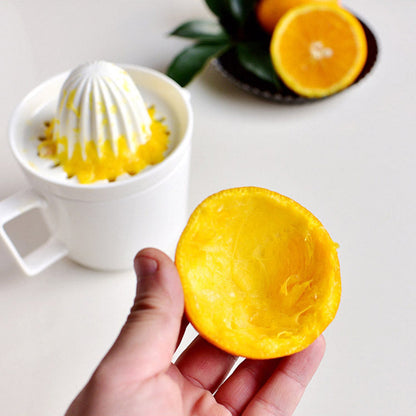 CitrusWave | Elegant Ceramic Hand Juicer for Fresh Lemon and Orange Juice 4