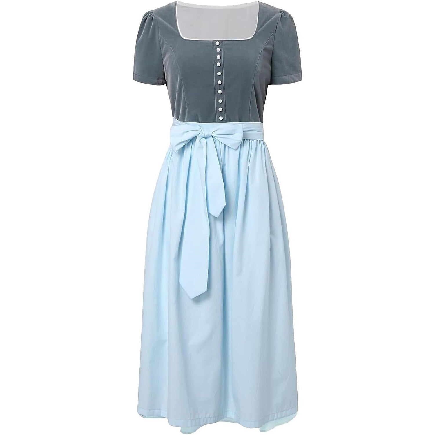 Classic dirndl dress – Oktoberfest | Traditional costume dress with apron 2