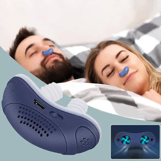 Compact CPAP Device for Sleep Apnea Relief – No Mask, Quiet Operation, Lightweight, USB Rechargeable 0