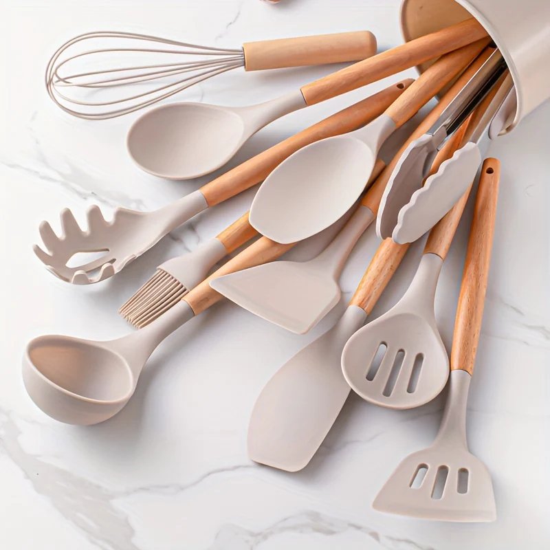 CookEase | Silicone Kitchen Utensil Set – Non-Stick Cooking Tools for Everyday Use 0