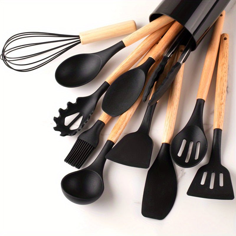 CookEase | Silicone Kitchen Utensil Set – Non-Stick Cooking Tools for Everyday Use 2