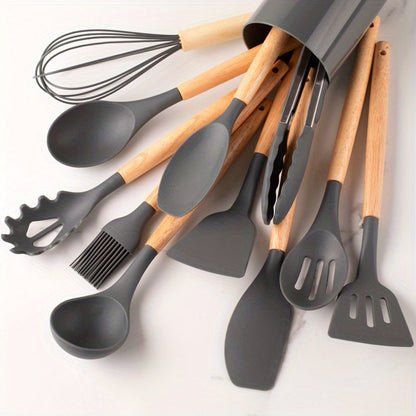 CookEase | Silicone Kitchen Utensil Set – Non-Stick Cooking Tools for Everyday Use 3