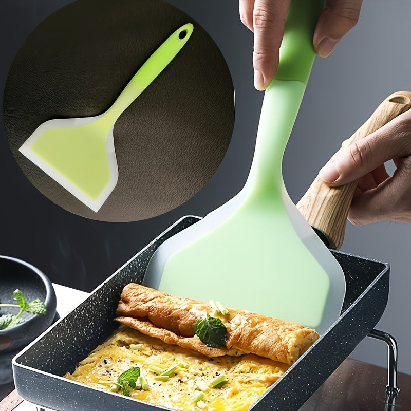 CookLoom | Silicone Cooking Spatula – Heat-Resistant Utensil for Non-Stick Pans 5