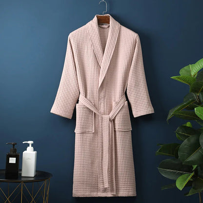 CozyCotton | Luxurious Soft Breathable Cotton Bathrobe for Men and Women 1
