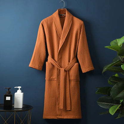 CozyCotton | Luxurious Soft Breathable Cotton Bathrobe for Men and Women 5