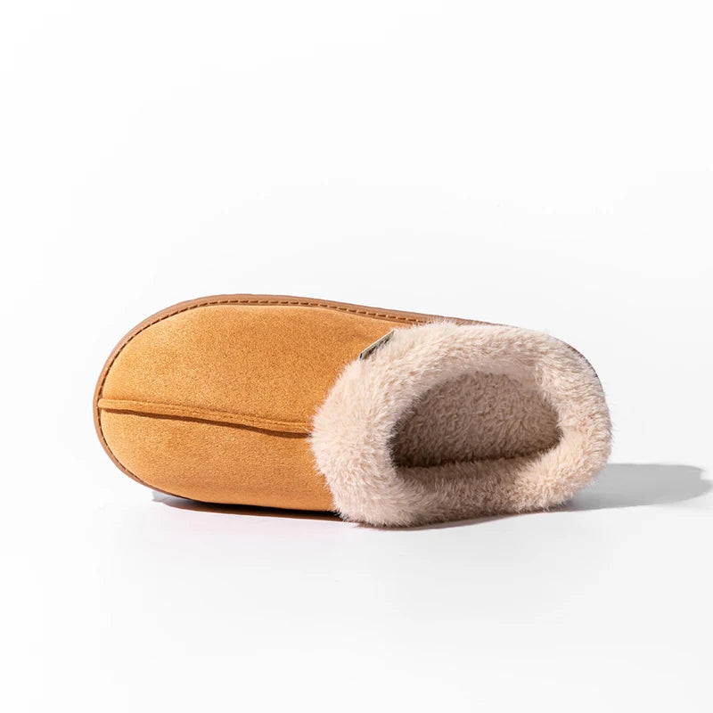 CozyFleece | Plush Comfortable Men's Indoor Slippers for Winter Warmth 4