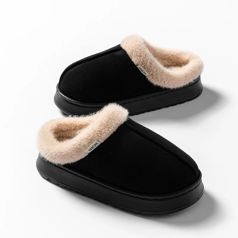 CozyFleece | Plush Comfortable Men's Indoor Slippers for Winter Warmth 7