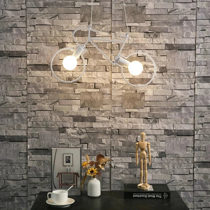 GlowRide - Stylish LED Bike Light Pendant