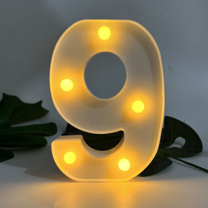 LetterGlow - Wireless LED Letter Lamp for Unique Style