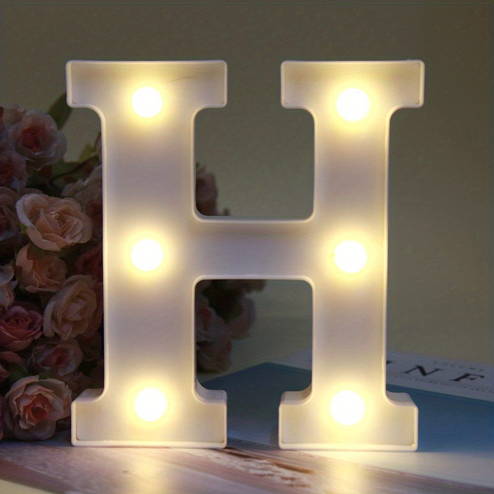 LetterGlow - Wireless LED Letter Lamp for Unique Style