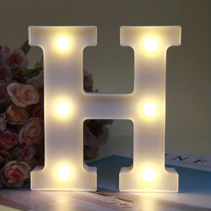 LetterGlow - Wireless LED Letter Lamp for Unique Style