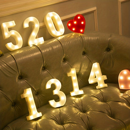 LetterGlow - Wireless LED Letter Lamp for Unique Style