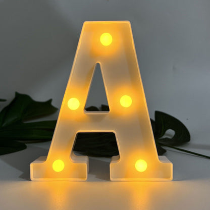 LetterGlow - Wireless LED Letter Lamp for Unique Style