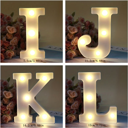 LetterGlow - Wireless LED Letter Lamp for Unique Style