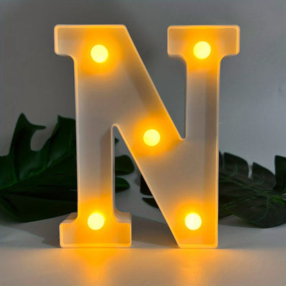 LetterGlow - Wireless LED Letter Lamp for Unique Style