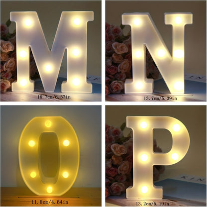 LetterGlow - Wireless LED Letter Lamp for Unique Style