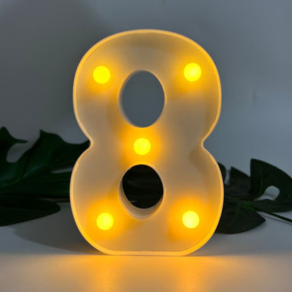 LetterGlow - Wireless LED Letter Lamp for Unique Style