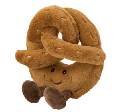 CroissantCuddle | Adorable Soft Plush Toy Pretzel Bread Companion 3