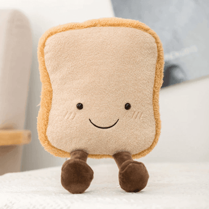 CroissantCuddle | Adorable Soft Plush Toy Pretzel Bread Companion 4