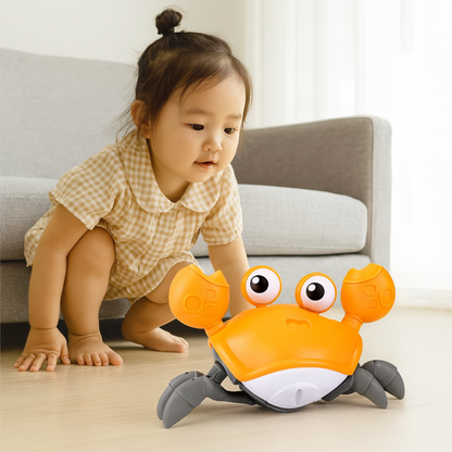 CrustaceanJoy | Engaging Interactive Crawling Crab Baby Toy with Music Lights 11
