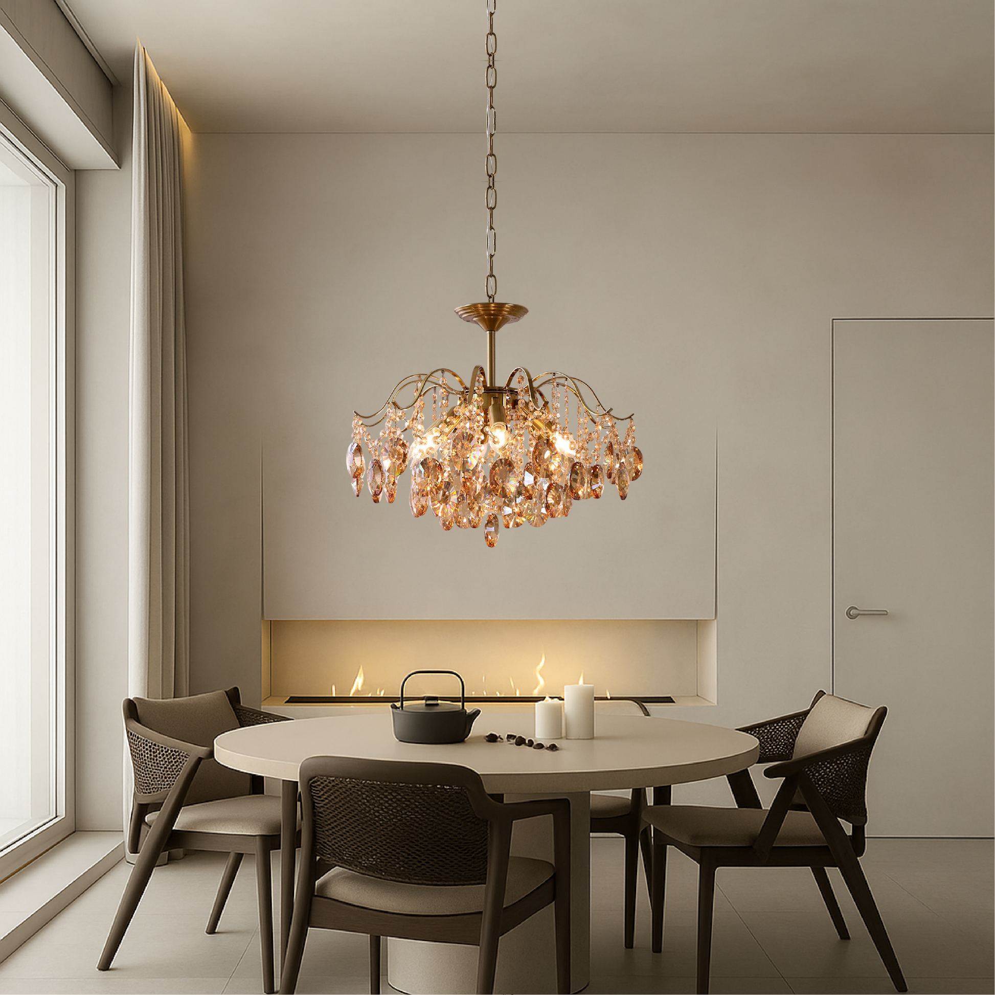 Crystal Retro Chandelier 4