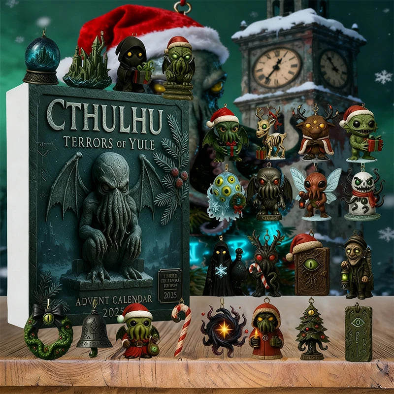 CthulhuCraft | Scary Unique Acrylic Halloween Decorations Advent Calendar 1
