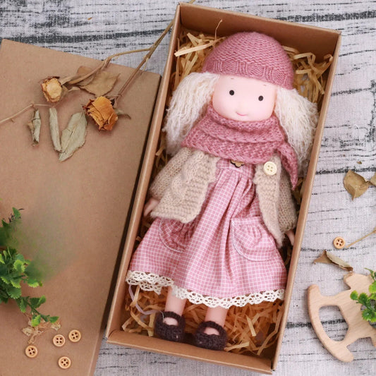 CuddlyCharm | Adorable Plush Dress-Up Doll with Accessories Gift Set 0