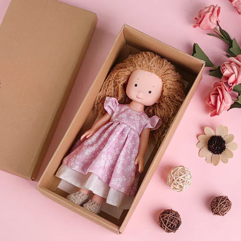 CuddlyCharm | Adorable Plush Dress-Up Doll with Accessories Gift Set 11