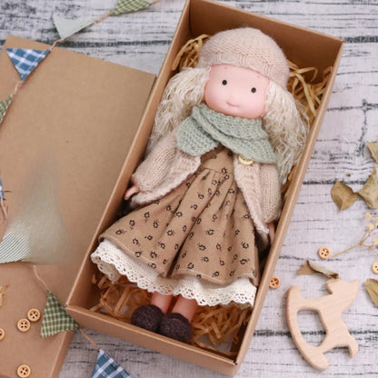 CuddlyCharm | Adorable Plush Dress-Up Doll with Accessories Gift Set 5