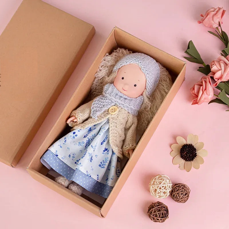 CuddlyCharm | Adorable Plush Dress-Up Doll with Accessories Gift Set 7