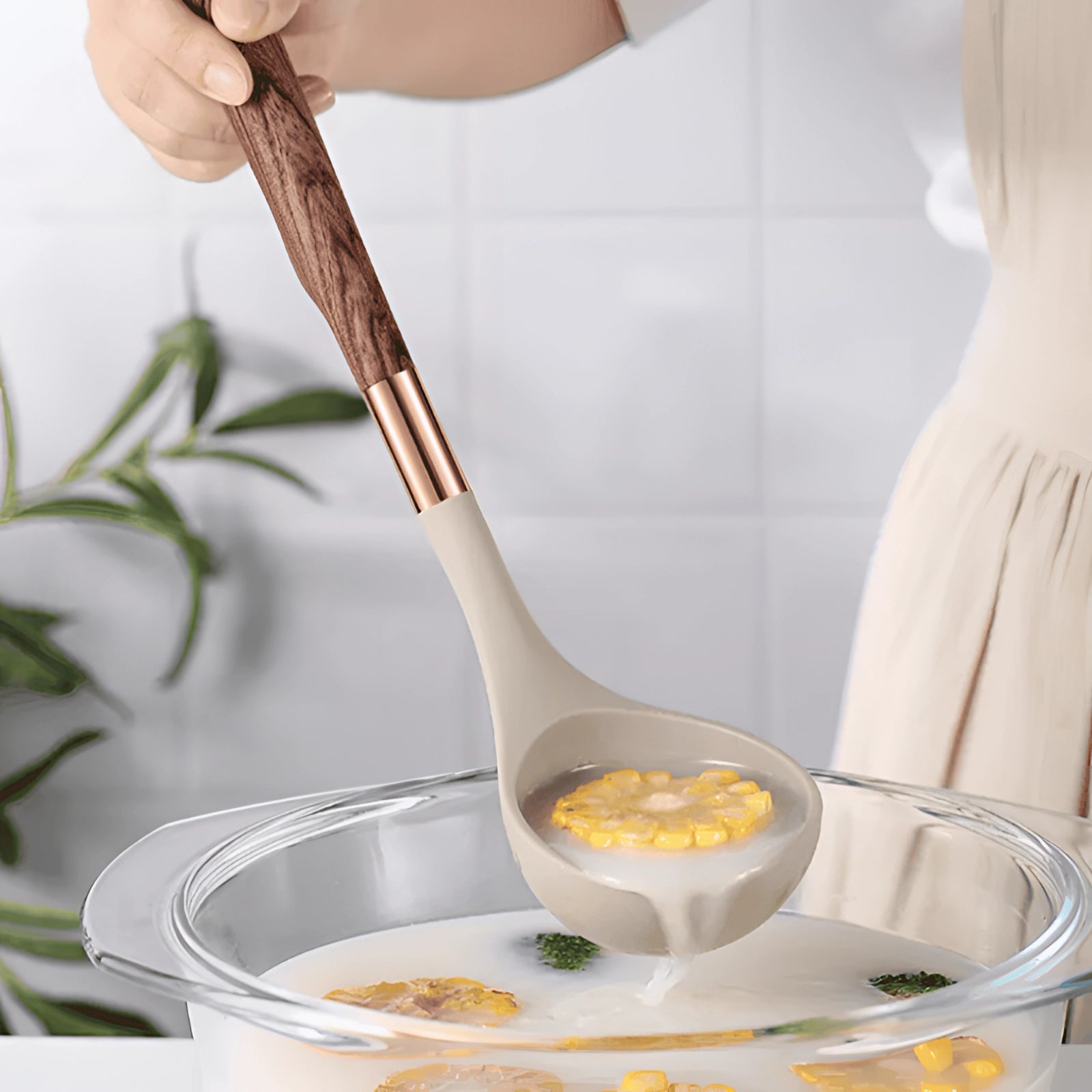 CulinaSet | Silicone & Wood Kitchen Utensil Set – Premium Cooking Tools for Every Home Chef 2