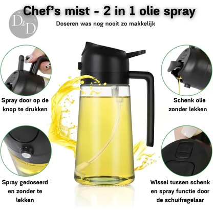 CulinaryMist | Efficient Versatile Olive Oil Sprayer Bottle for Cooking 3
