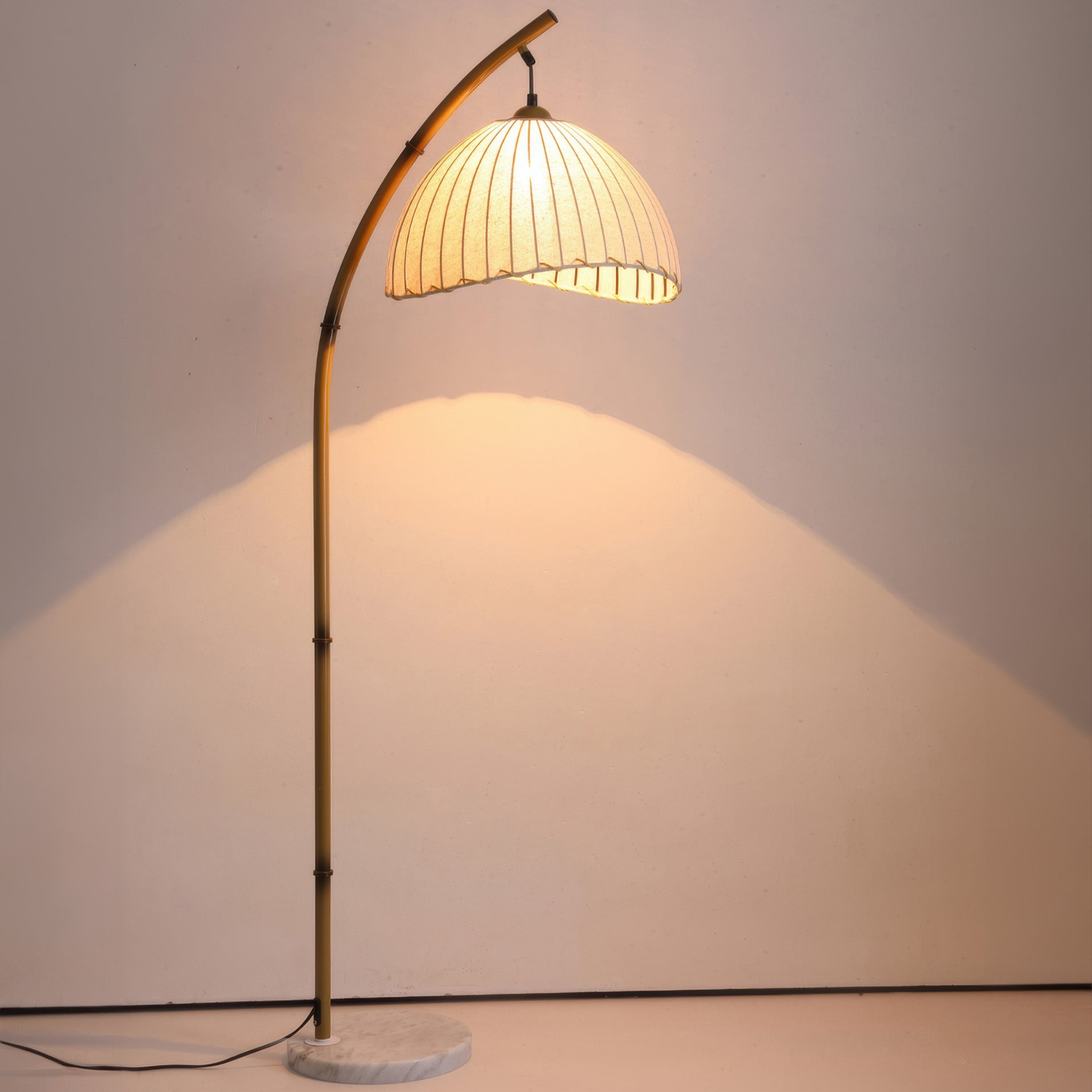 Cultural Bamboo Floor Lamp 3