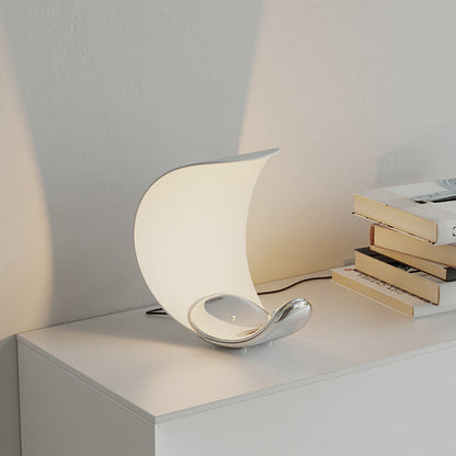 GraceGlow - Table Lamp with Elegant Swirls and Soft Glow
