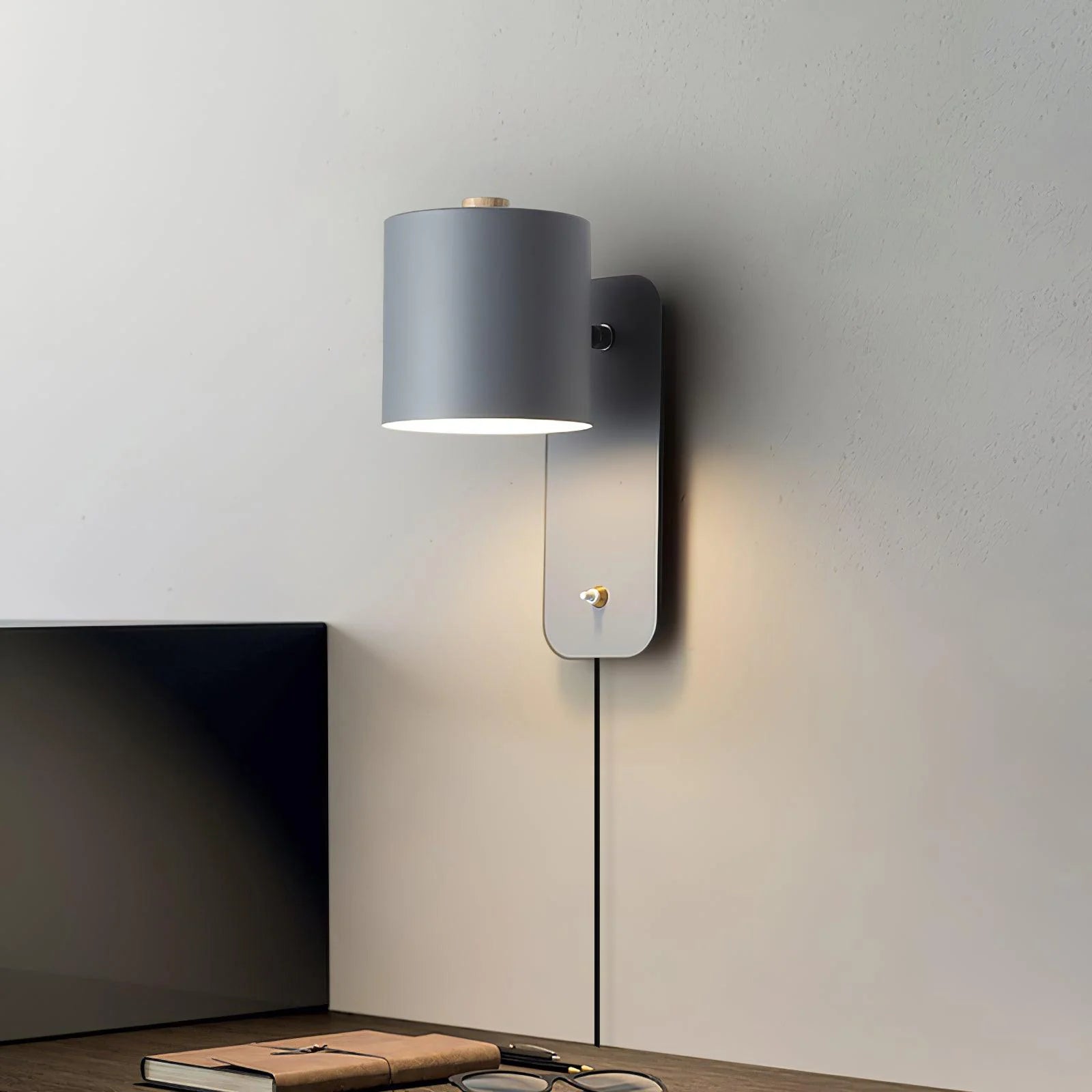 Cylinder Insert Wall Lamp 1