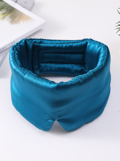 SilkSerenity - Elegant One-Piece Silk Sleep Mask