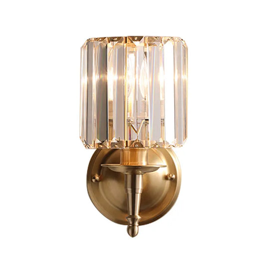 GlowVintage – Luxe Crystal Wall Lamp