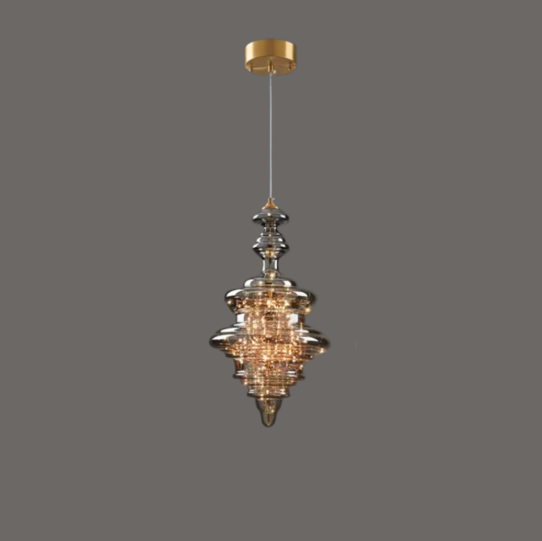 NebulaGlow - Grey Hanging Lamp