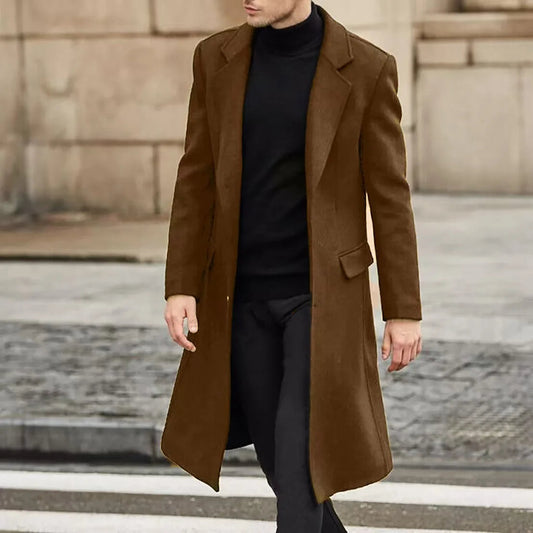 Daan | Long coat for men 0