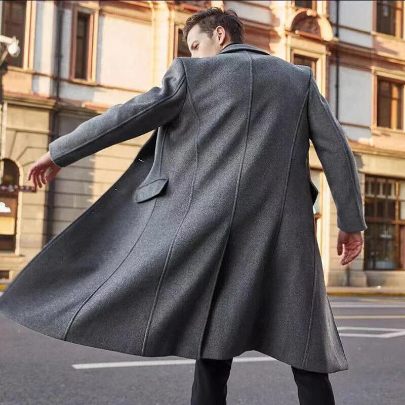Daan | Long coat for men 1