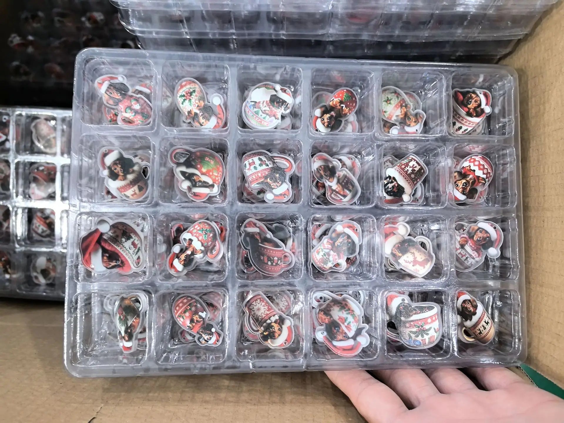 Dachshund Charm | Festive Playful Acrylic Advent Calendar for Holiday Countdown 6