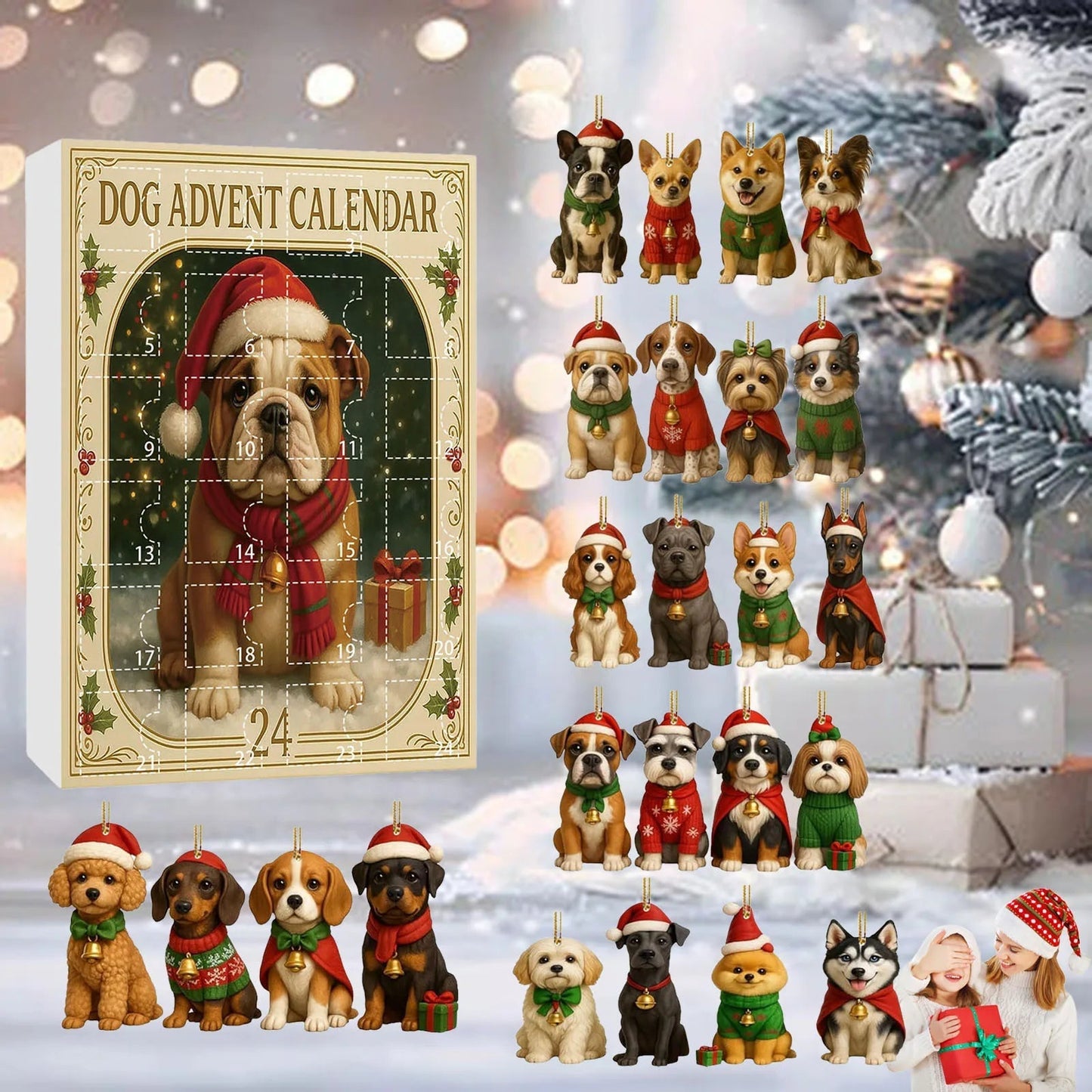 Dachshund Delight | Charming Colorful Advent Calendar for Dog Lovers 1