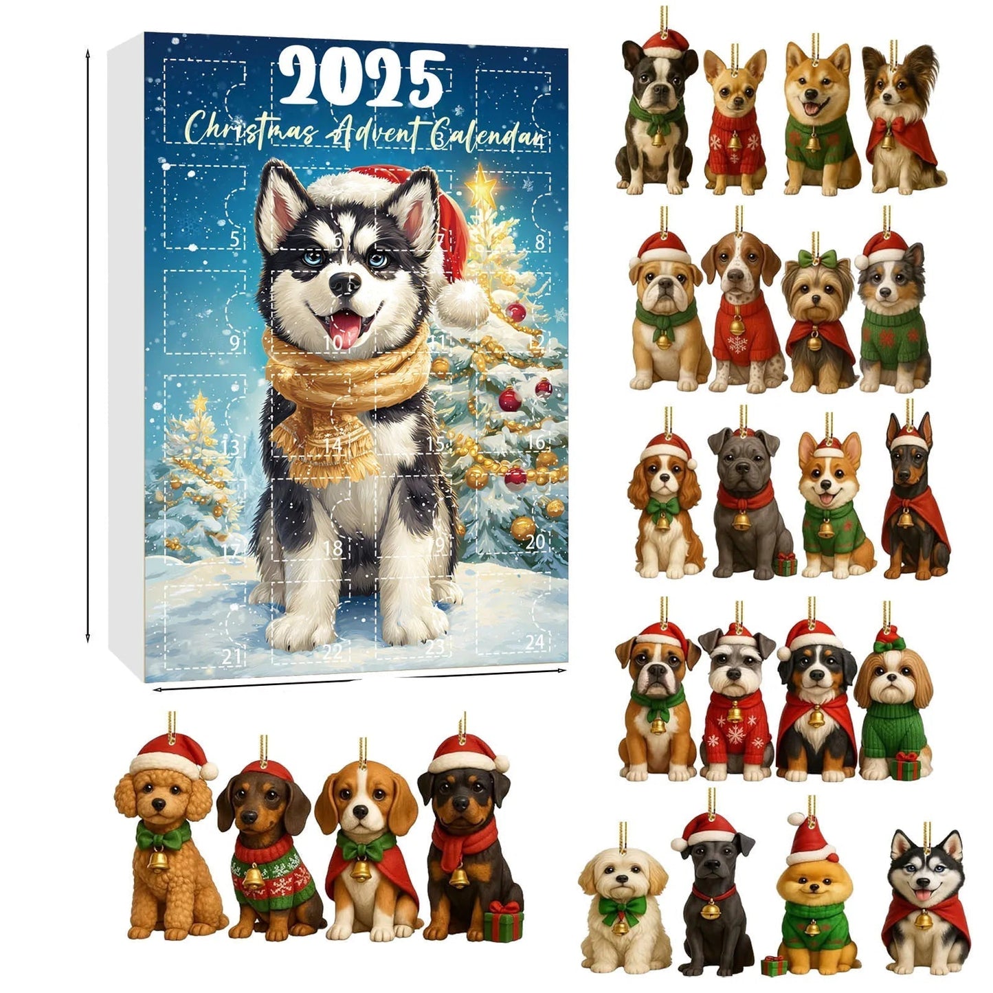 Dachshund Delight | Charming Colorful Advent Calendar for Dog Lovers 9