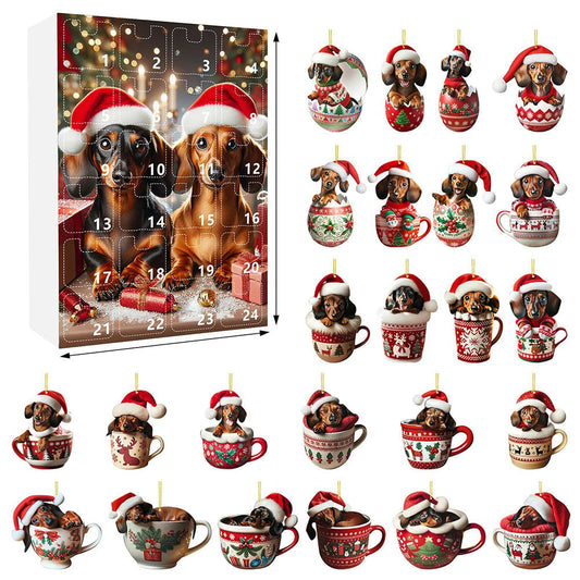 Dachshund Joy | Festive Whimsical Advent Calendar for Dog Lovers 0