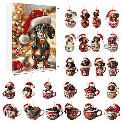 Dachshund Joy | Festive Whimsical Advent Calendar for Dog Lovers 9